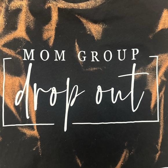 Mom Group Dropout Tye Dye T-Shirt Womens 2XL - Picture 3 of 6